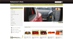 Desktop Screenshot of plyhammersparts.com
